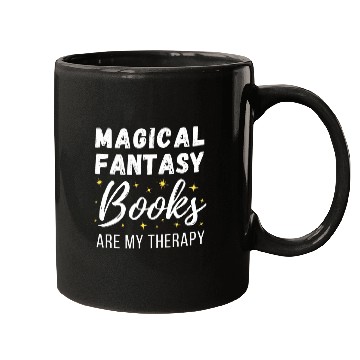 Discover Book Fun Magical Fantasy Magical Fantasy Books are My Therapy Mugs
