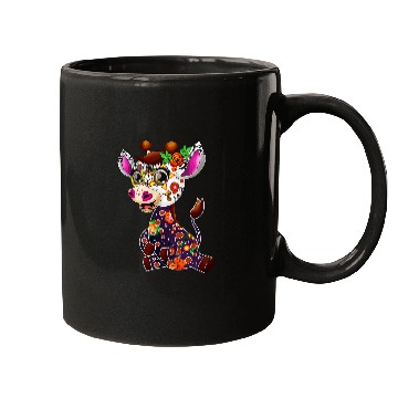 Discover Giraffe Pet Sugar Skull Giraffes  for Women Day of the Mugs