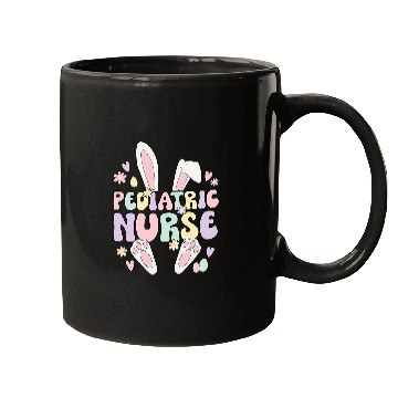 Discover Peds nurses Easter Bunny Pediatric Nursing Easter Day Mugs
