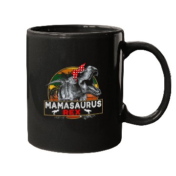 Discover Dinosaur Pet Mamasaurus T rexs Dinosaur Funny Mama Saurus Family Matching Mugs