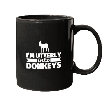 Discover Donkey Pet funny Mugs