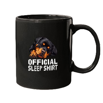 Discover Rottweiler Pet Official Sleep Mugs