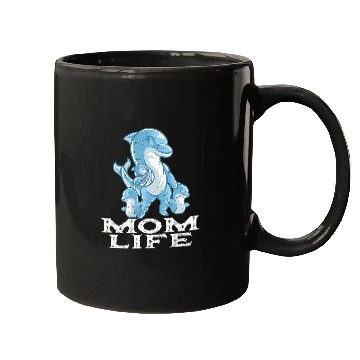 Discover Dolphin Pet Gift Mama Mom Life Mommy Mama Family Mothers Day Mugs