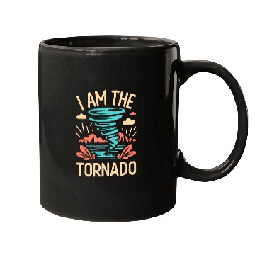Discover I Am The Tornado Meteorologist Hurricane Twister Mugs
