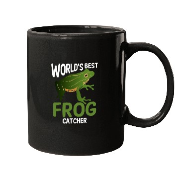 Discover Frog Pet Worlds bests Frog Catcher Frog Hunter Boys Mugs