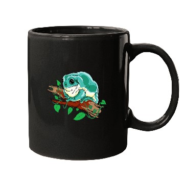 Discover Frog Pet Cute Australian green tree frog For amphibian moms and dads Mugs
