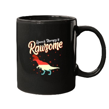 Discover Dinosaur Pet Speech Language Pathologist Speech Therapy Rawsome Dinosaur 1 Mugs