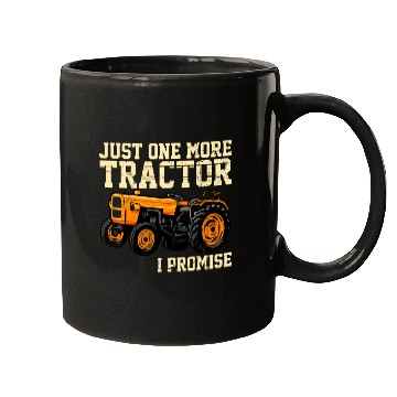 Discover Tractor Fun driving Just one more Tractor I promise Harvest Farming Barn Cattle 43 Mugs
