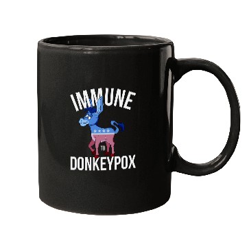 Discover Donkey Pet Immune to Donkey Pox Mugs