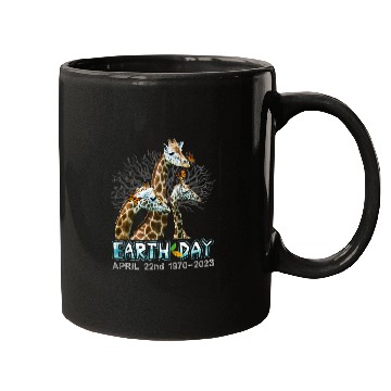 Discover Giraffe Pet Earth Day Mugs