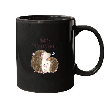 Discover Hedgehog Pet Mom Hedgehogs Flower Watercolour Mugs