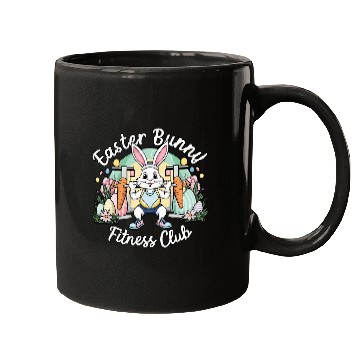 Discover Easter Bunny Workout Gym Lover Mugs