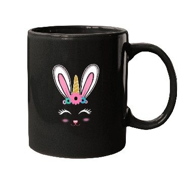 Discover Unicorn Pet Easter Bunny Happy Easter Mugs