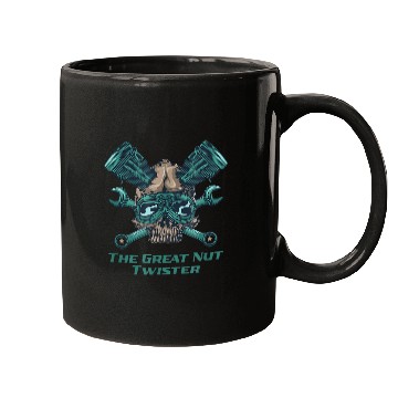 Discover The Great Nut Twister Mechanic Trucker Car Repair Mugs