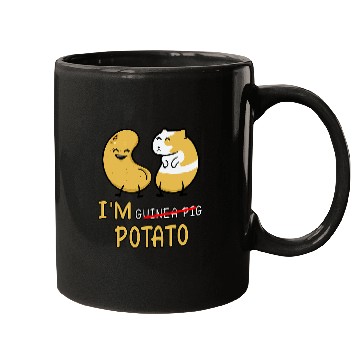 Discover Guinea Pig Pet potato love Mugs