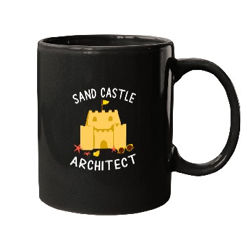 Discover Architect Job Sand Castle Architect Mugs