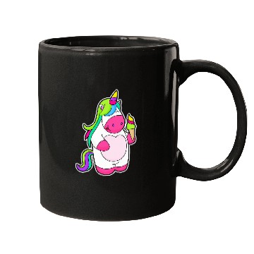 Discover Unicorn Pet Waffle ice cream Mugs