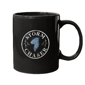 Discover Storm Chaser Meteorologist Tornado Chasing Hurricane Grunge Mugs