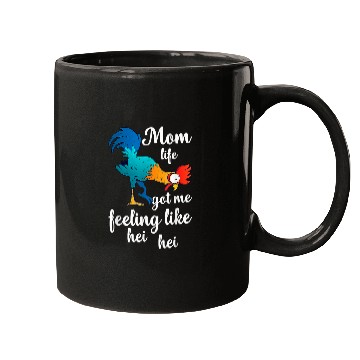 Discover Chicken Pet Mom Life Got Me Feeling Like Hei Hei Rooster Mugs