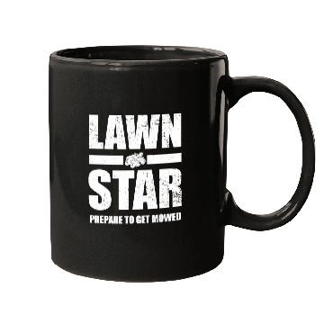 Discover Lawn Mower Fun Corn Star Yard Work Lawn Tractor Mugs