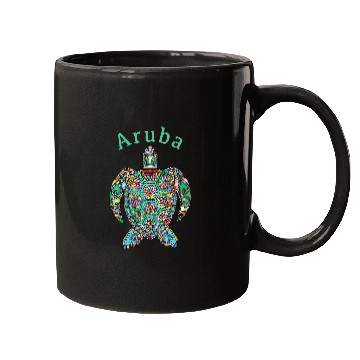 Discover Turtle Pet Aruba Tee Tribal Turtle Mugs