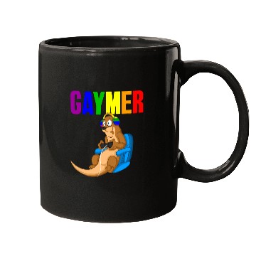 Discover Otter Pet Gaming Otter Gaymer Gay Pride LGBTQ Mugs