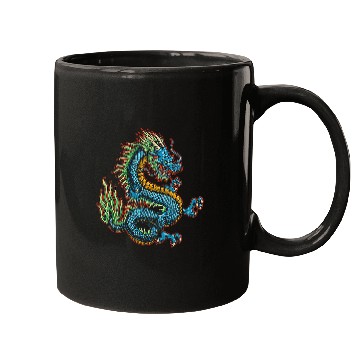 Discover Dragon Pet Japanese dragon vintages Mugs