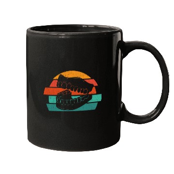 Discover dentists Job Human Dentition Retro Dental Teeth dentistsry Mugs