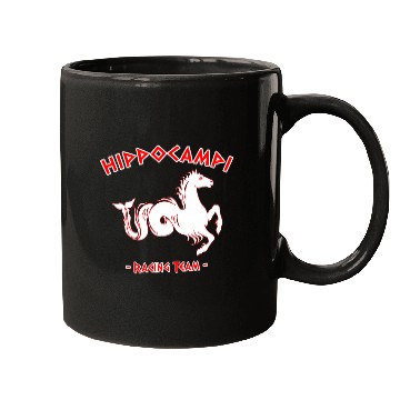 Discover Hippo Pet Hippocampi Racing Team Mugs