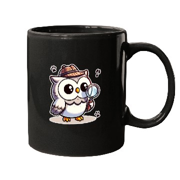 Discover Sleuthing Night 2Detective Owl 2Animal Owlet 2Sleuths Mugs