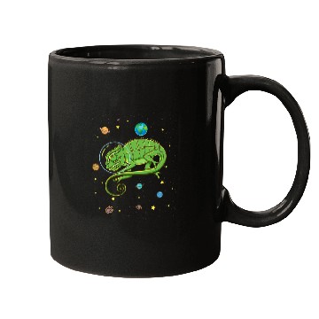 Discover Chameleon Pet In Space Chameleon Lover Mugs
