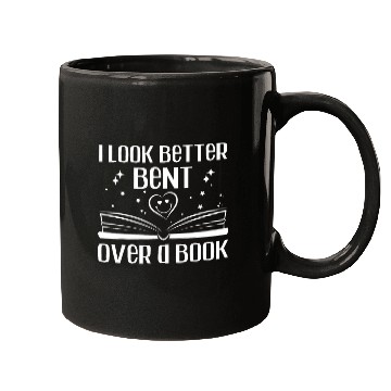 Discover Book Fun I Look Better Bent Over A Book Lover Reading Club Matching 1 Mugs