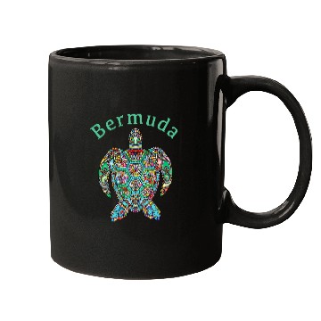 Discover Turtle Pet Bermuda Tee Tribal Mugs