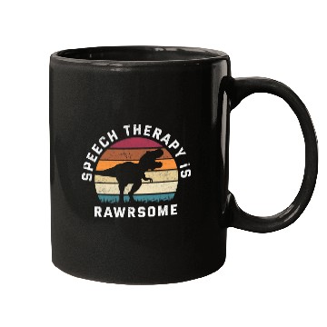 Discover Dinosaur Pet TRex Dino Speech Therapist Speech Pathologist SLP Mugs