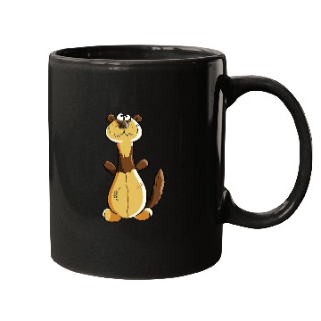 Discover Ferret Pet Funky Ferret Or Weasel I Gift For Ferret Lover Mugs