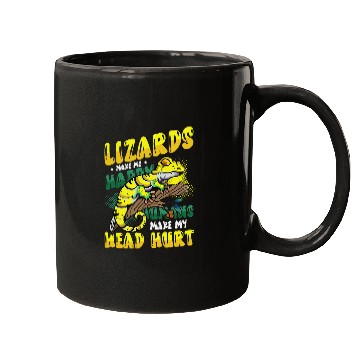 Discover Chameleon Pet Lizards Make Me Happy Humans Make My Head Hurt Lizard Lover Mugs