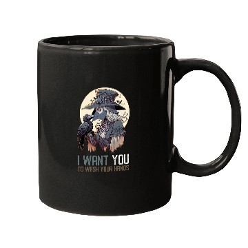 Discover I Want You To Wash Your Hands 2Funny Female Plague Doctor 21 Mugs