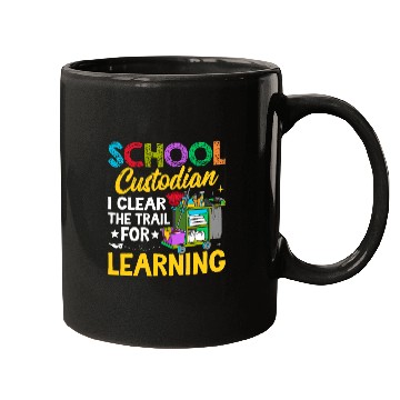 Discover School Custodian Clear Trail Learning Janitor Appreciation 21 Mugs