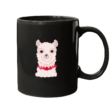 Discover Llama Pet Face Cartoon Character Mugs