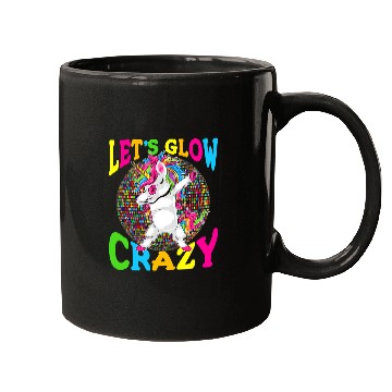 Discover Unicorn Pet Lets Glow  Retro 80s Mugs