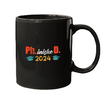 Discover Doctoral Degree Ph inishe D 2024 Doctor Degree Graduation Mugs