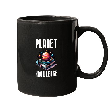 Discover Book Fun Planet Knowledge Science Teacher And Physicist Book Mugs