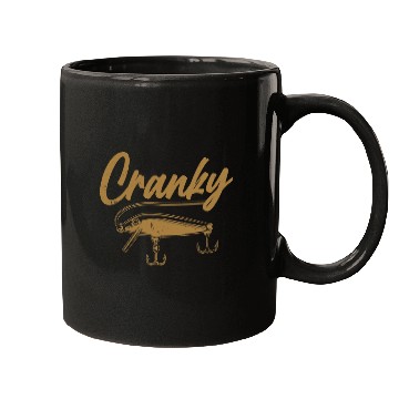 Discover Fishing Fun Cranky Fishing Mugs