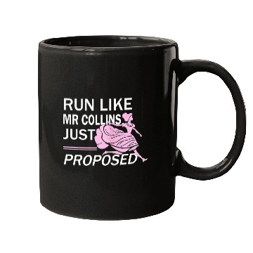 Discover Book Fun Run Like Mr Collins Just Proposed Running Mugs