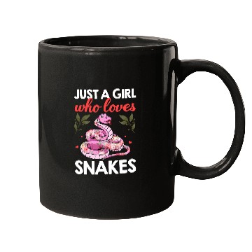 Discover Python Pet Snake Lover Art For Women Girls Ball Python Coral Reptile Mugs