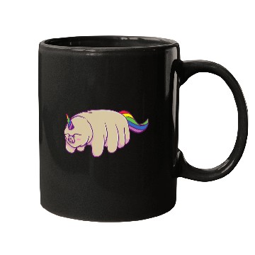 Discover Unicorn Pet Tardigrade Unicorn Microbiologist Mugs