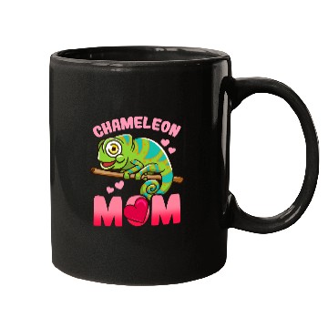 Discover Chameleon Pet Mom Cute Mugs