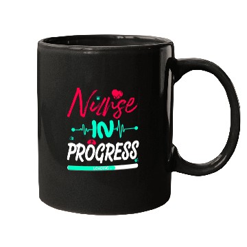 Discover nurses Job In Progress Nursing Student Future nurses 1 Mugs