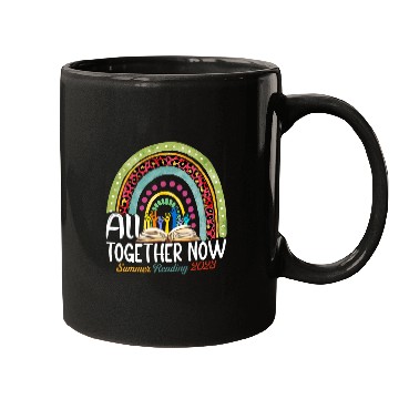 Discover Book Fun All Together Now Summer Reading Rainbow Hand 2 Mugs