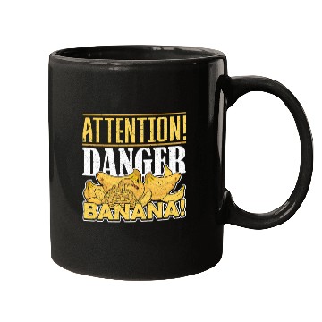 Discover Python Pet Snake Attention Danger Banana Ball Python Mugs